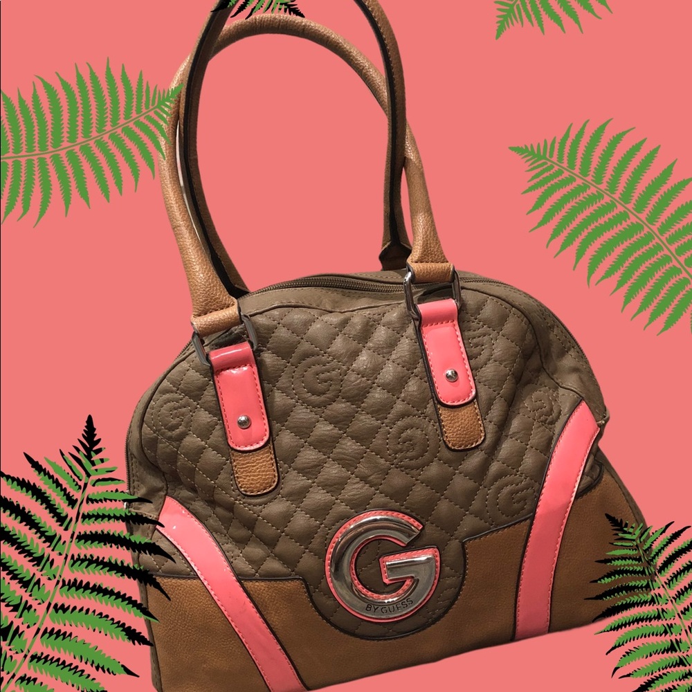G by Guess Tan and Orange Purse